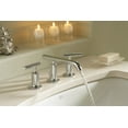 thumbnail image 2 of Kohler K144104CP Handle Widespread Low Spout Bath Faucet, Chrome, 2 of 2