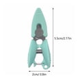 thumbnail image 3 of Mini Small Scissors Keychain with Cover, Portable Travel Stainless Steel Shears, Compact Yarn Cutting Tool for Sewing Crafts, 3 of 7
