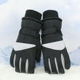 thumbnail image 2 of Winter Gloves Women Men, Thermal Ski Gloves for Cold Weather with Warm, Waterproof, Touchscreen for Running, Skiing,Color:Dark Gray, 2 of 3