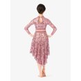 thumbnail image 5 of Womens Performance Sequin Lace High Low Skirt, 5 of 11