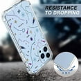 thumbnail image 3 of Space Stars Clear Case for iPhone 13 Pro Max,Aesthetic Art Design Case for Men Women,Unique Soft Transparent TPU Bumper Case Cover, 3 of 5