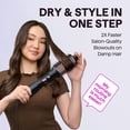 thumbnail image 2 of Set de cepillos para secador de pelo Wavytalk Air Sculpt 5 en 1, color negro, 2 of 6