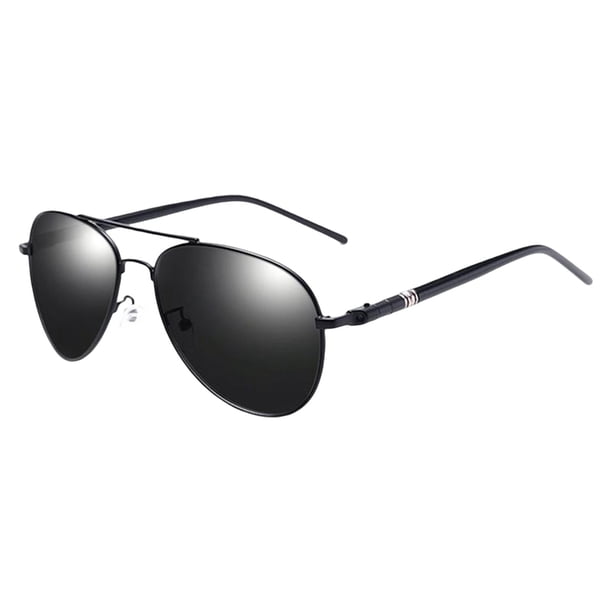 Gafas de sol polarizadas a la moda, gafas fotocromáticas de Metal a prueba de viento para bicicleta, correr, mujeres, conducción al aire libre Lentes Gris Negro Yuyangstore Gafas de ciclismo