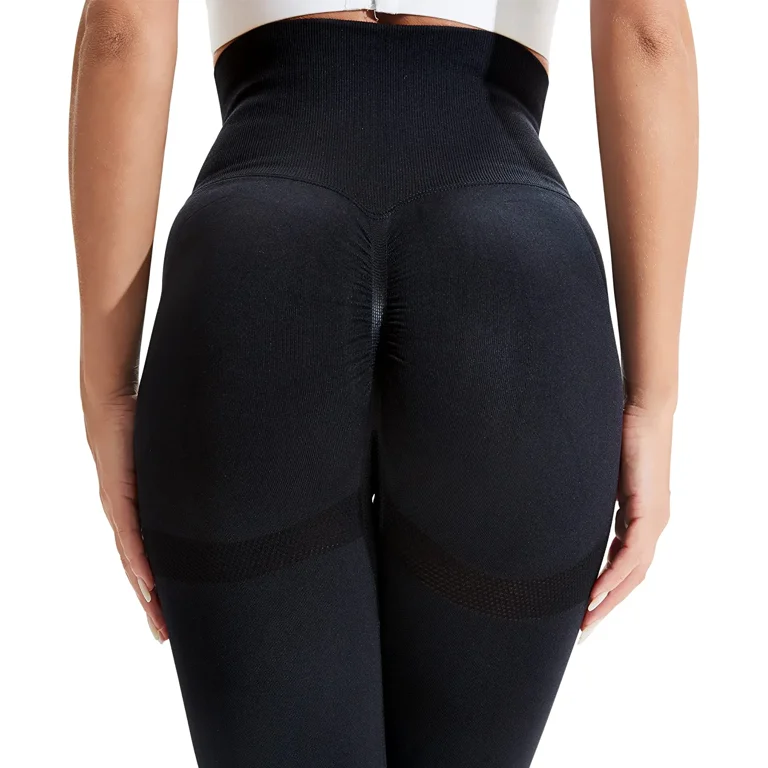 Butt Lift Leggings for Women Scrunch Workout Yoga Pants Ruched Booty  Lifting High Waist Seamless Compression Tights 