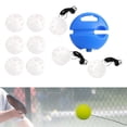 thumbnail image 1 of Entrenador de Pickleball, entrenamiento en solitario de Pickleball, práctico portátil con autopráctica de pelota de Pickleball para niños de deportes bola blanca, 1 of 8