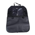 thumbnail image 4 of Organizador para asiento trasero de coche, almohadilla protectora para reposapiés, organizador colgante universal, bolsillos de almacenamiento,, 4 of 8