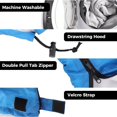 thumbnail image 3 of LiteHaven Double Sleeping Bag for Adults with 2 Pillows,XL Waterproof Lightweight Machine Washable Sleep Bag Cold Weather, 3-Season for Camping/Hiking/90.6×61 IN, 2-in-1 Zipper Converts to 2 Singles, 3 of 20