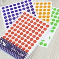 thumbnail image 3 of - 8mm Assorted Dot Stickers -3900 Easy Peel Colour Coding Labels - Bright, 3 of 4