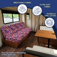 thumbnail image 5 of POLERO Leopard Print 2 Piece RV Jackknife Sofa Cover, Stretch Fit Furniture Protector for Motorhome Travel Trailer, Wrinkle Free Washable Couch Cover for Pet Owners, 5 of 7