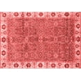 thumbnail image 1 of Ahgly Company Machine Washable Indoor Rectangle Oriental Red Traditional Area Rugs, 4' x 6', 1 of 4