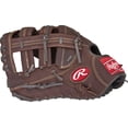 thumbnail image 1 of Rawlings | Guante de primera base de béisbol preferido por el jugador | Lanzamiento con la mano izquierda | 12.5"" - Web de barra doble de un solo poste, 1 of 2