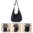 thumbnail image 1 of NUOLUX Tote De Lona Negro Para Mujer Simple Y Para Salidas Y Compras, 1 of 8