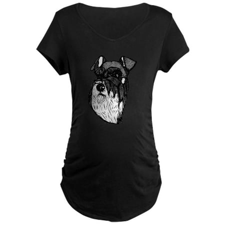

CafePress - Miniature Schnauzer - Maternity Dark T-Shirt