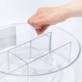 thumbnail image 5 of Mainstays High Wall 12-inch Clear Lazy Susan Turntable Organizer, 5 of 9