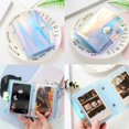 thumbnail image 2 of YAHUIPEIUS 2 Pack Mini Photo Album Kpop Photocard Holder Book for Polaroid Pictures, Trading Cards, Instant Camera Picture-36 Pockets (Laser Color), 2 of 7