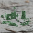 thumbnail image 4 of 13 piezas de la serie Jungle Scene, mesa de arena en miniatura, fondo de batalla en miniatura, colecciones de pasatiempos, proyectos de bricolaje,, 4 of 8