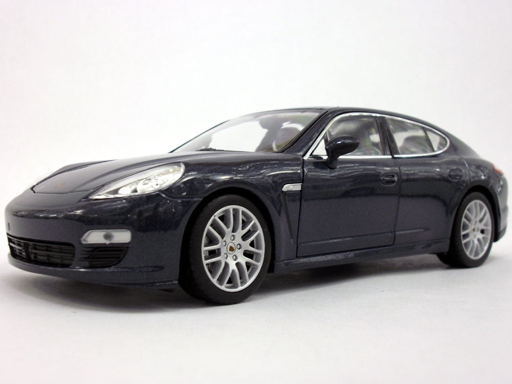 Porsche Panamera S Dark Blue 1/24 Scale Diecast Metal