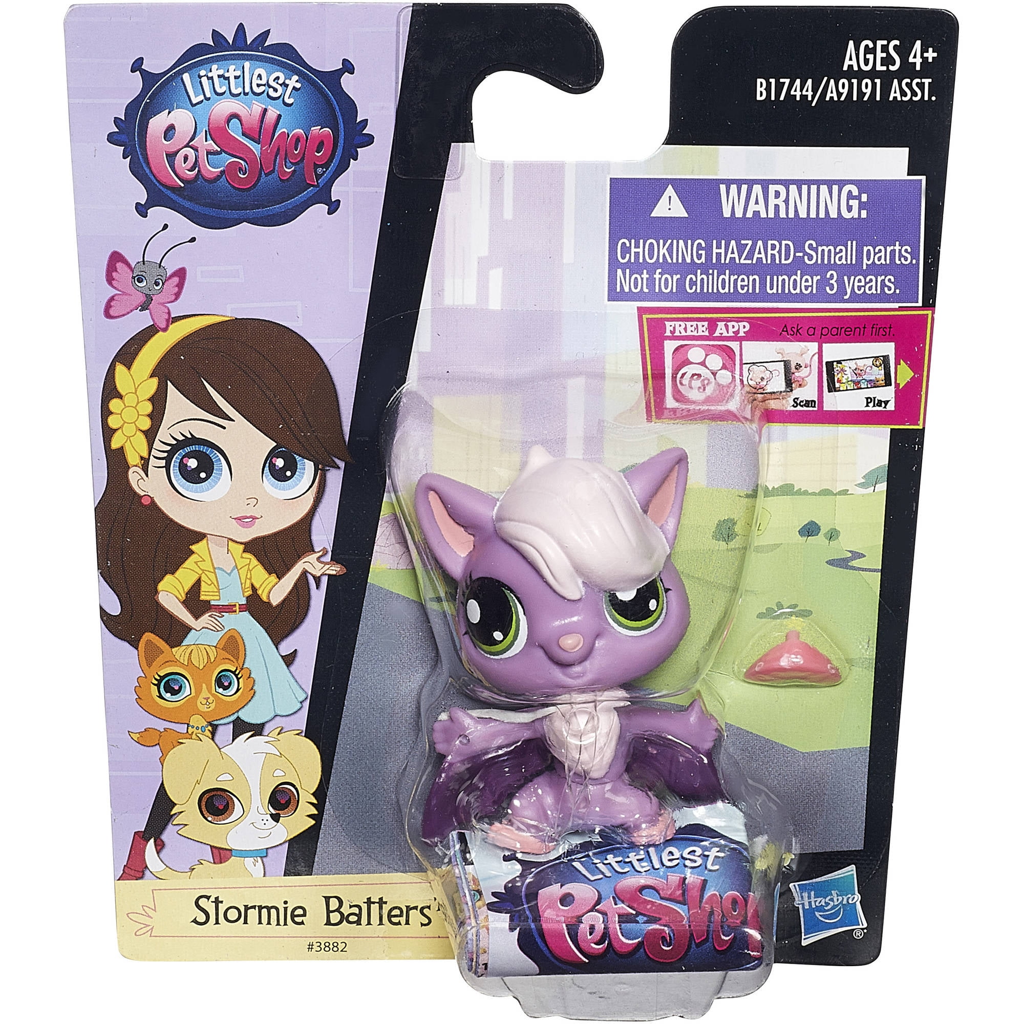Littlest Pet Shop Get the Pets Single Pack, Stormie Batters