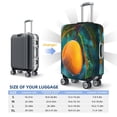 thumbnail image 5 of Goofa Mango In The Rain Pattern Luggage Covers For Suitcase,Suitcase Cover Protector Fit 18-32 Inch Luggage-X-Large, 5 of 9