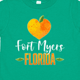 thumbnail image 4 of Inktastic Fort Myers Florida Orange in Heart Boys or Girls Toddler T-Shirt, 4 of 5