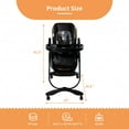 Wanan High Chairs for Babies and Toddlers, 8 in 1 Baby High Chair