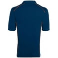 thumbnail image 2 of Augusta Sportswear Men's Winning Streak Polo, Navy/ Orange, Medium, 2 of 5