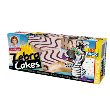 Little Debbie Big Pack Zebra Cakes - 6 pk