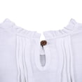 thumbnail image 3 of Robes de Princesse Unies pour Tout-Petites Filles, Douces, à Volants, Col Ras du Cou, Sans Manches, Robe d'Été, Vêtements Décontractés, 3 of 7