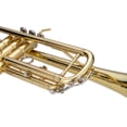 thumbnail image 5 of Glarry Brass Bb Trumpet Kit with Case Mouthpiece for Student Beginner Golden, 5 of 8