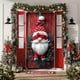 thumbnail image 5 of Decoraciones de Navidad Interior 35 X 71 Pulgadas Marco de Puerta de Navidad - Patrón de Santa Claus - Decoración de Puerta de Navidad - Decoración de Fiesta Del Festival, 5 of 6