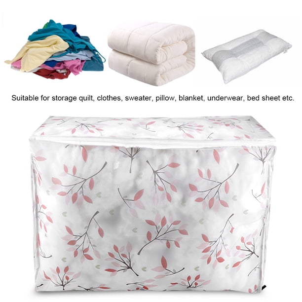 Bolsa de almacenamiento plegable, 1 pieza, bolsa de almacenamiento de ropa plegable, bolsa de viaje para ropa, bolsa de almacenamiento de colchas, diseño a prueba de futuro