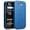 Blue, variant on Case for CAT S48c, Nakedcellphone Slim Ribbed Rubberized Hard Shell Cover [with Kickstand] for Caterpillar CAT S48c Phone (Verizon, Sprint, Unlocked)
