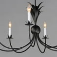 thumbnail image 3 of 2888AR Maxim Lighting Paloma - 8 Light Chandelier-17.5 Inches Tall and 36 Inches Wide-Anthracite Finish    -Traditional Installation, 3 of 5
