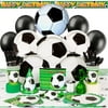 Deluxe Soccer Party Supplies Kit for 8