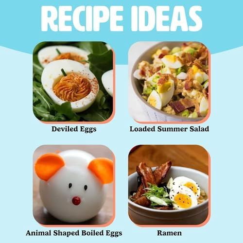 Mini Rapid Egg Cooker, 5-Egg Capacity for Perfect Hard Boiled Eggs or Omelets, Auto Shut Off, Yellow
