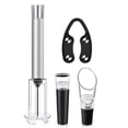 thumbnail image 1 of JIEMUCES Air Pressure Wine Opener Set Efficient Corkscrew Bottle Opener Miracle Air Pressure Pump Bottle Opener Air Pump Cork Remover Wine Bottle Opener Set, 1 of 7