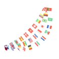 thumbnail image 4 of Flag Banner International Flags Banner for Decor 32 Country Flags, 4 of 4
