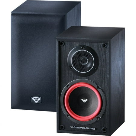 Cerwin-Vega! VE-5M 2-way Speaker, Black Ash