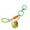 B, variant on Eye Catching Resin Bird Key Holder Artistic Carving Design Compact Bag Pendant Christmas Gift For Kids Adults