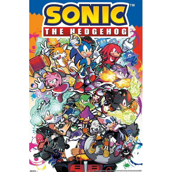 Sonic the Hedgehog (1991): Modern - Comic Cover #16B Wall Poster, 22.375" x 34"