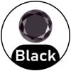 Black - Cubic Zirconia