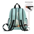 thumbnail image 5 of FORMRS School Backpack with Front Zippered Pocket 12" Student Travel Daypack, White Cartoon Swan, 5 of 6