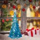 thumbnail image 4 of Azul Mar Cristal Árbol De Navidad Océano Azul Resina Árbol De Navidad Decoración Adornos Advancent HA042890-02, 4 of 6