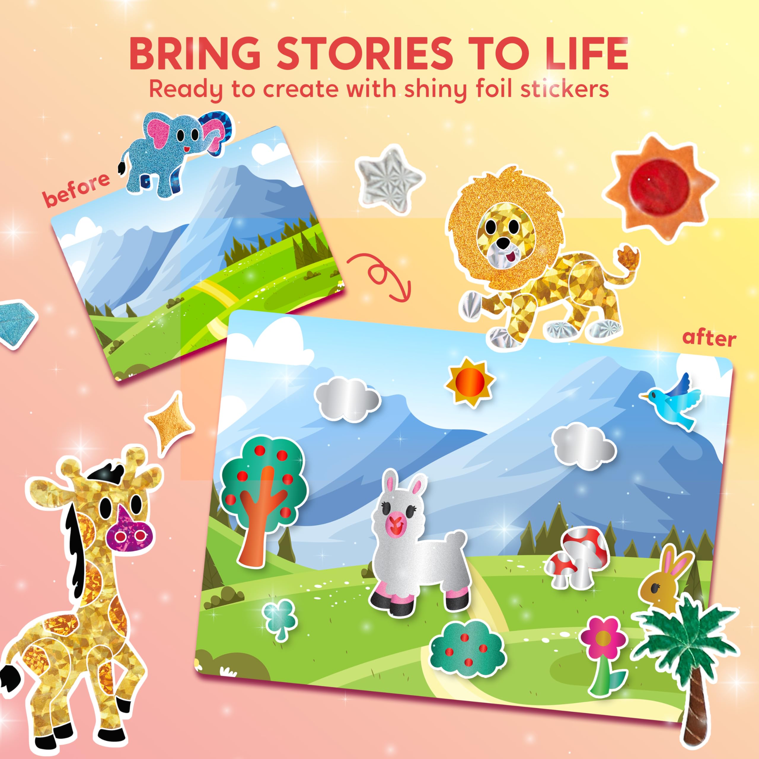 Joyfy Animal Foil Art Kit photo 4