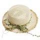 thumbnail image 1 of Sombrero de paja con circunferencia de 56-58 cm, sombrero de paja para mujer, sombrero de sol con lazo de ratán, sombrero de verano, sombrilla, sombrero de playa, sombrero para el sol al, 1 of 5