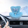thumbnail image 6 of Doll Car Seat for 17cm Dolls, Doll Car Seat with Air Vent Clip and Desktop Stand, Cute and Functional Car Ornament for Doll Fans, Collectors [Bowknot] Blue, 6 of 8