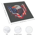 thumbnail image 3 of Qinduosi Eagle Dinner Napkins Soft Cloth Napkins Printed Table Napkins for Parties Weddings Event 2 PCS, 3 of 7