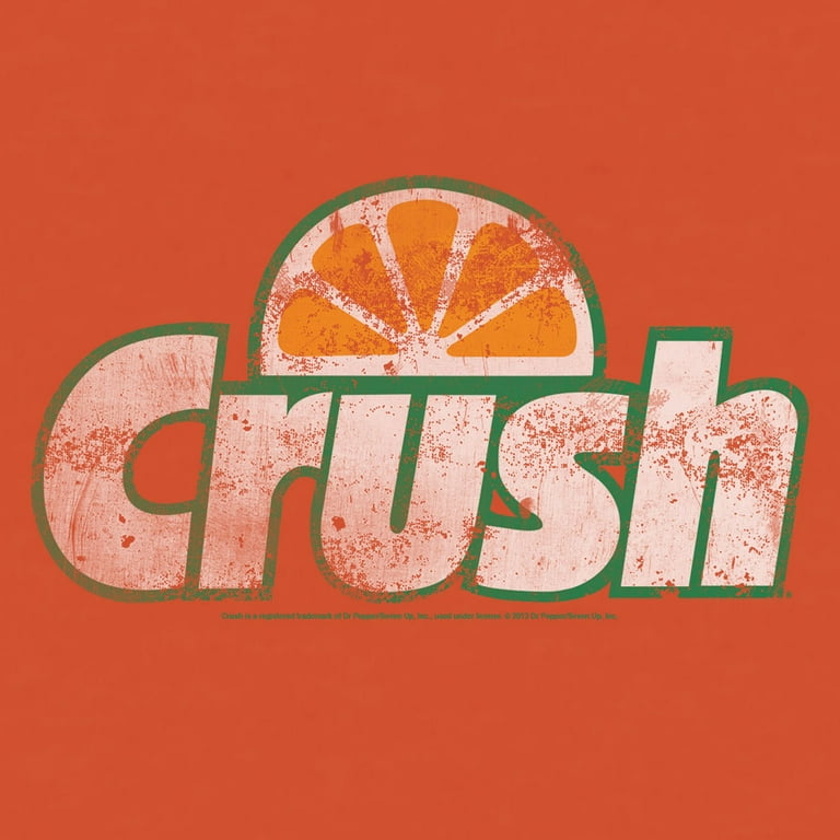 Tee Luv Men S Big And Tall Retro Orange Crush Soda Logo Shirt 4xlt Walmart Com