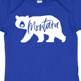 thumbnail image 4 of Inktastic Montana White Bear Silhouette Boys or Girls Baby Bodysuit, 4 of 5