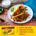 thumbnail image 3 of Old El Paso Crunchy Taco Shells, Gluten-Free, 18 Count., 6.89 oz., 3 of 15